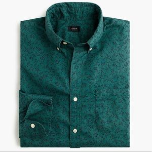 J. Crew Men Secret Wash shirt in vineyard print